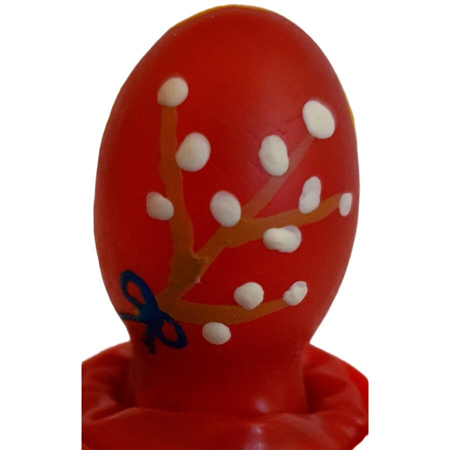 Comprar Condomerie - Preservativo Decorativo Pintado A Mano Huevo De Pascua Rojo