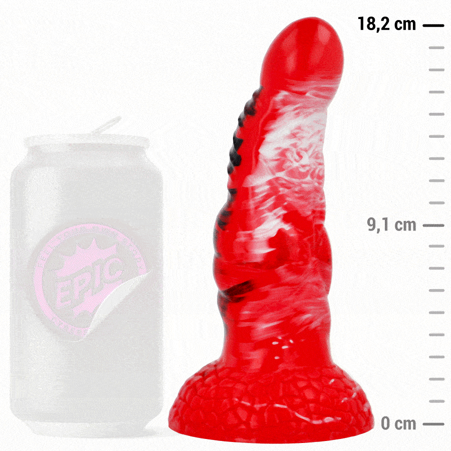 EPIC - AGNIS DILDO FUEGO CARMESÍ EPIC