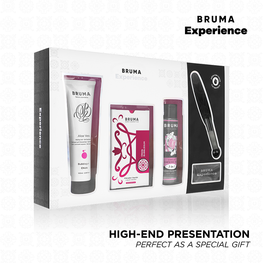 BRUMA XPERIENCE - KIT TENTACIÓN DULCE CHICLE VIBRO-ORGÁSMICA BRUMA