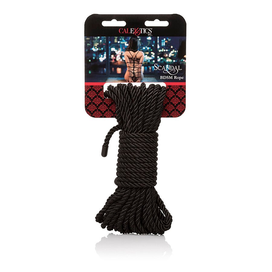 CALEXOTICS - SCANDAL CUERDA BDSM NEGRA 10 M CALEXOTICS