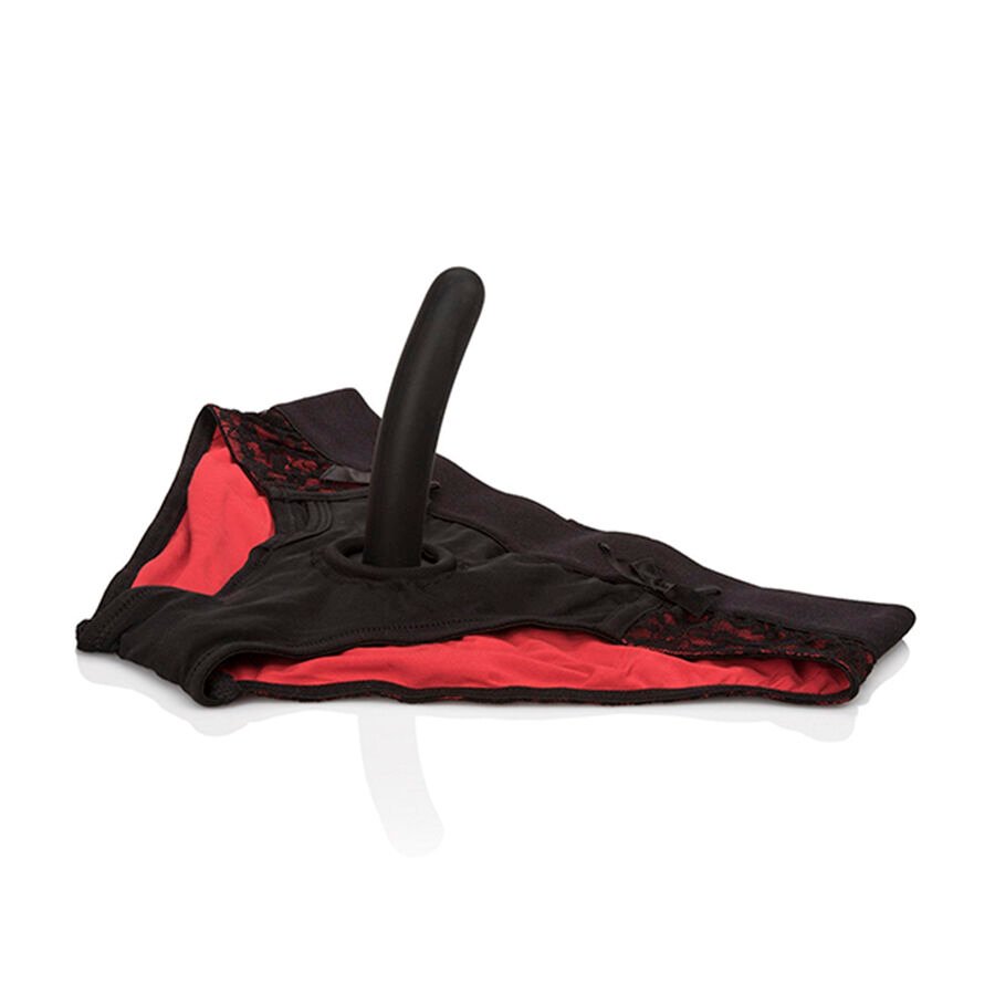 Comprar Calexotics - Scandal Set De Braguitas Rojas Con Dildo Talla S/m