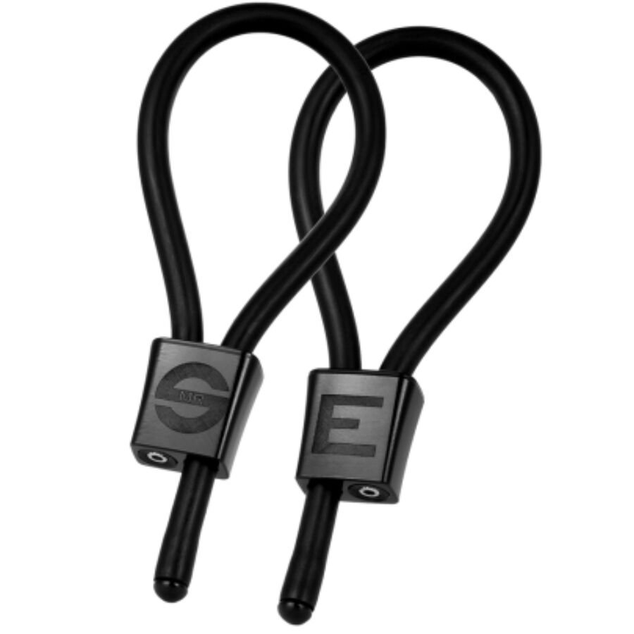 ELECTRASTIM - PRESTIGE ELECTRA LOOPS ANILLOS DE PENE AJUSTABLES NEGRO ELECTRASTIM