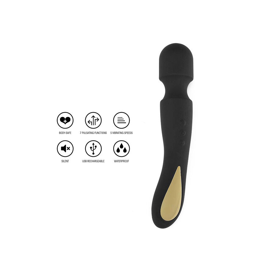 TOYJOY - LUZ ZENITH MASAJEADOR WAND NEGRO
