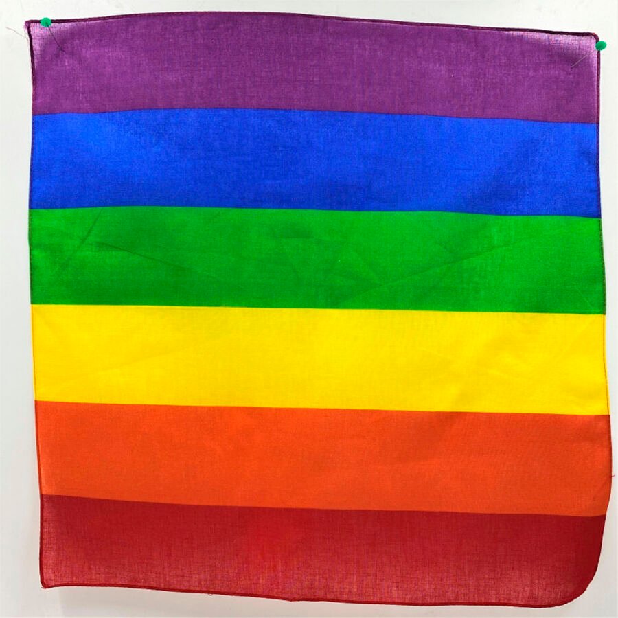 PRIDE - PAÑUELO ALGODÓN BANDERA ARCOÍRIS PRIDE