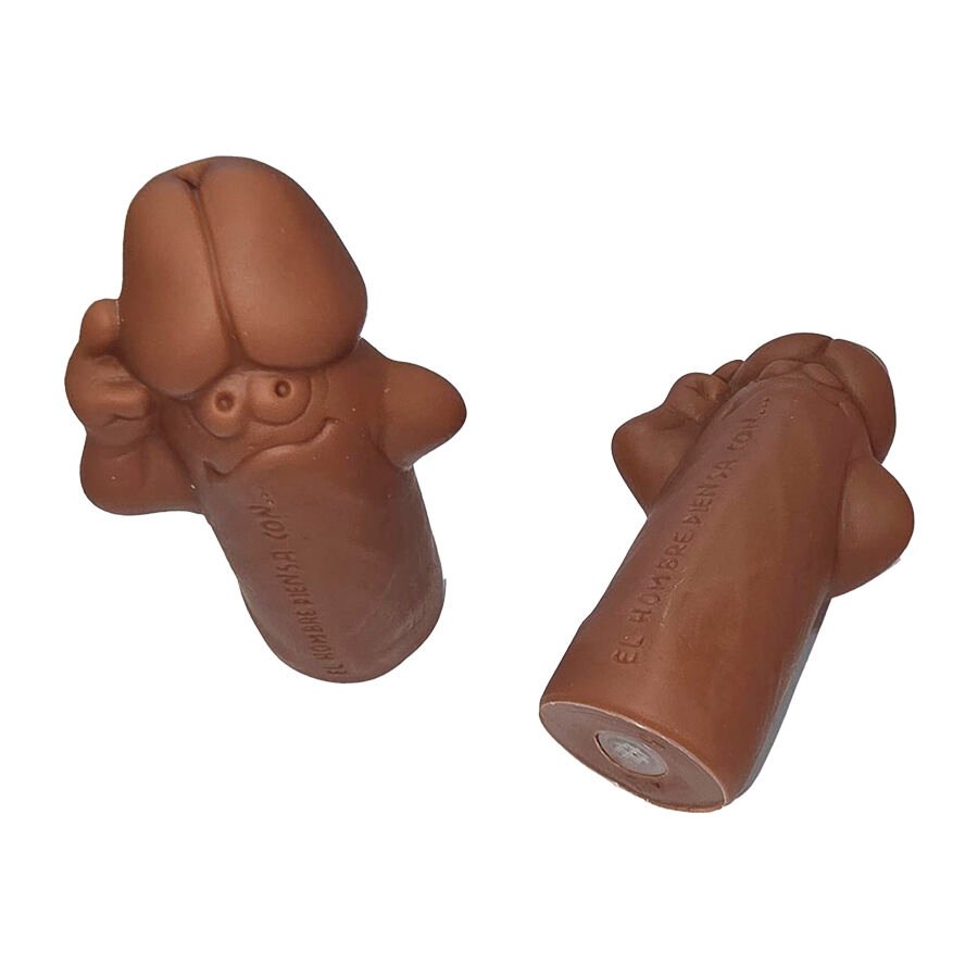 DIABLO PICANTE - SILBATO CON FORMA DE PENE COLOR MULATO DIABLO PICANTE
