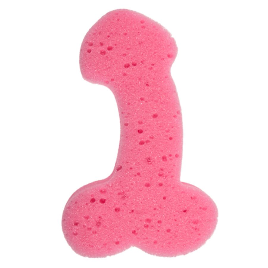 DIABLO PICANTE - ESPONJA CON FORMA DE PENE ROSA DIABLO PICANTE