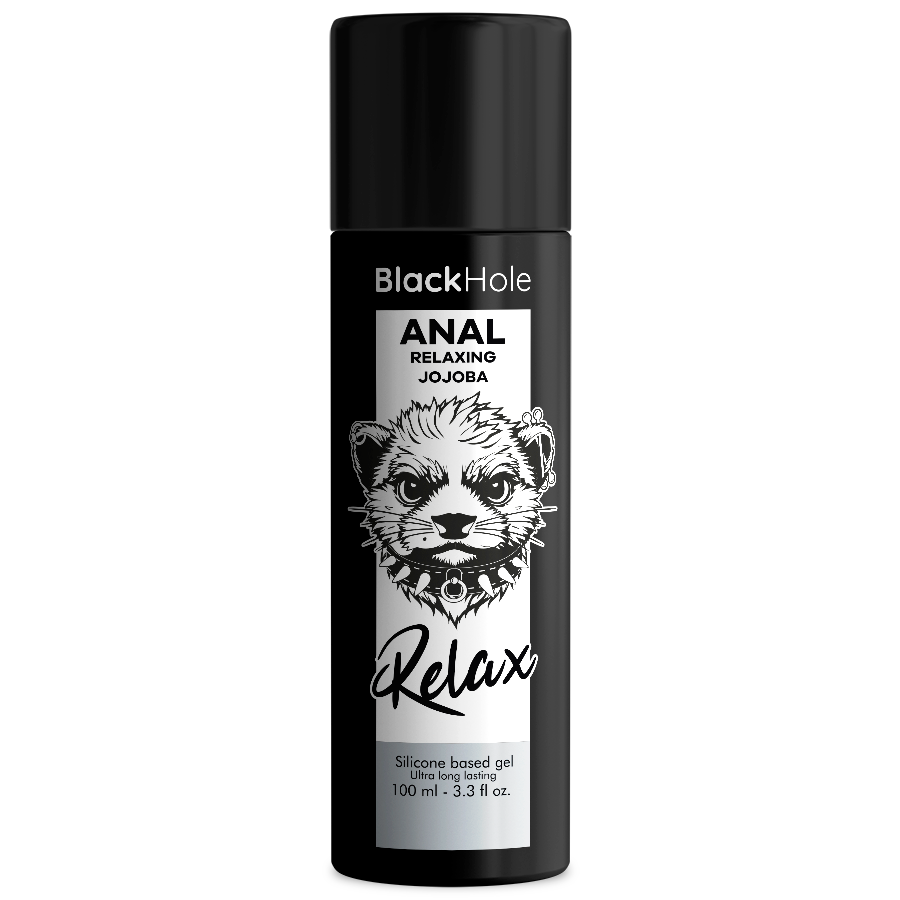 BLACK HOLE - ANAL RELAXING CON JOJOBA BASE SILICONA 100 ML BLACK HOLE