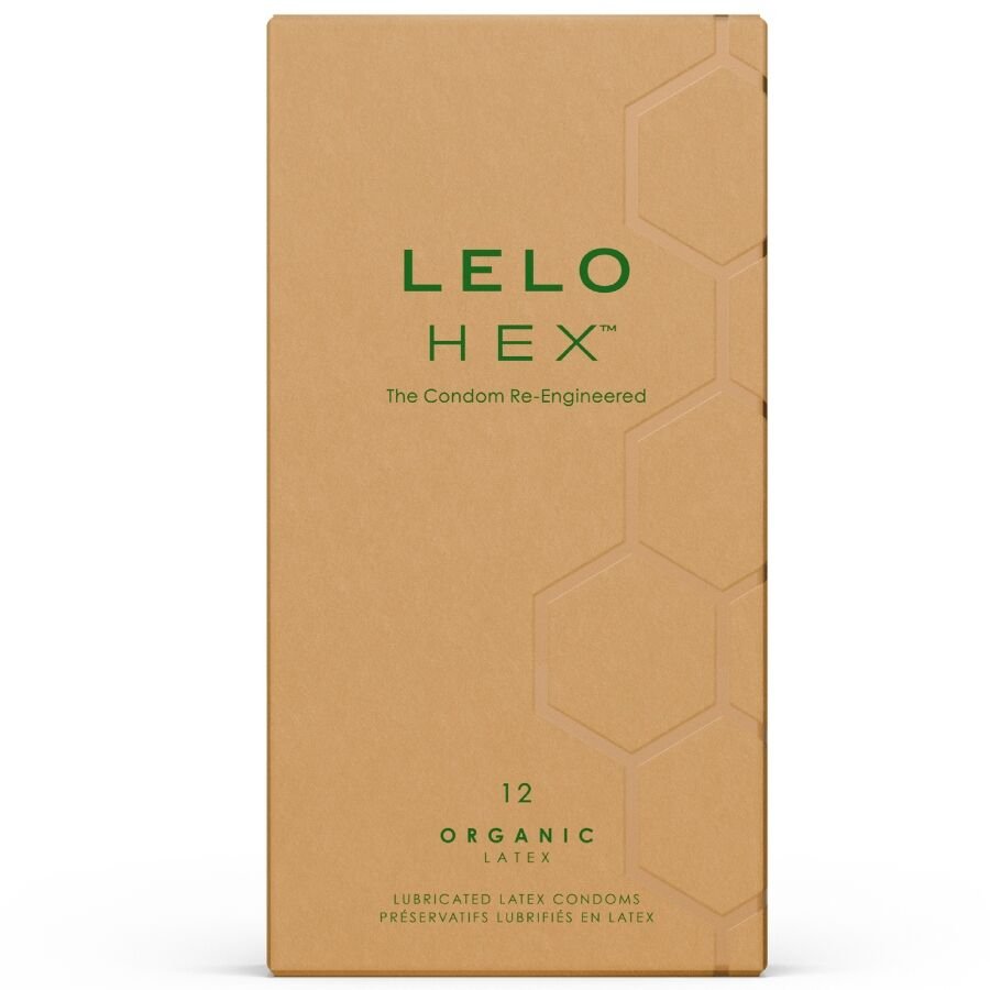 LELO - HEX ORGANIC PRESERVATIVO CAJA 12 UDS LELO