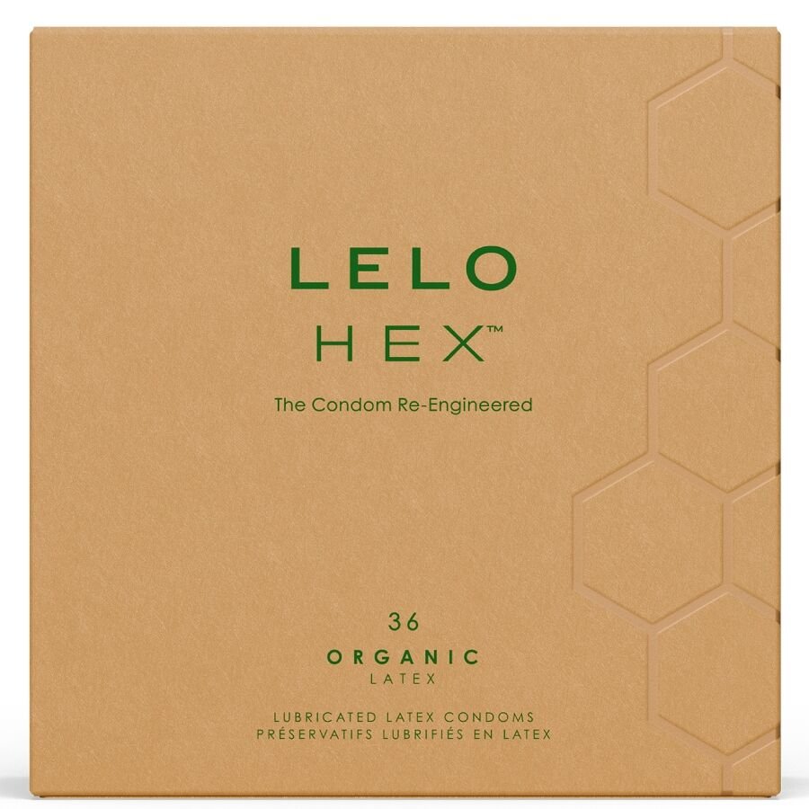 LELO - HEX ORGANIC PRESERVATIVO CAJA 36 UDS LELO