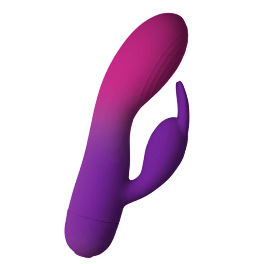 ROCKS- OFF - GLO- GIRL VIBRADOR RABBIT MORADO ROCKS-OFF