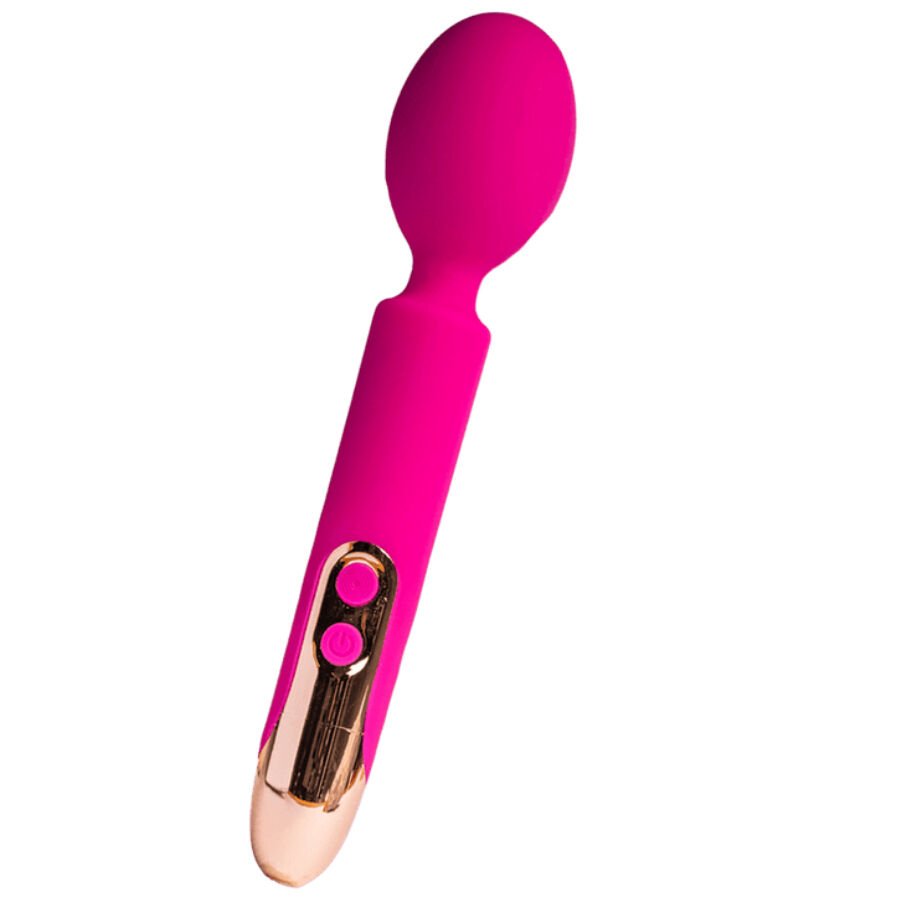 ROCKS- OFF - ORIEL VIBRADOR WAND FLEXIBLE FUCSIA ROCKS-OFF