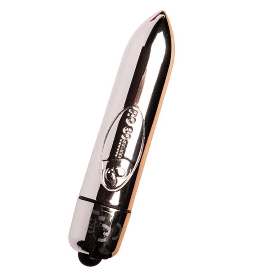 ROCKS- OFF - RO-80 CHROME BALA VIBRADORA PLATEADO ROCKS-OFF