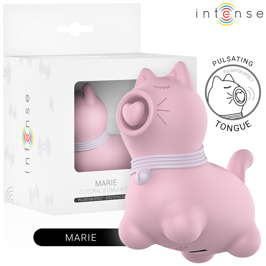 Comprar Intense - Marie Estimulador Con Lengua Efecto Pulsación Rosa Intense - Marie Estimulador Con Lengua Efecto Pulsación Rosa