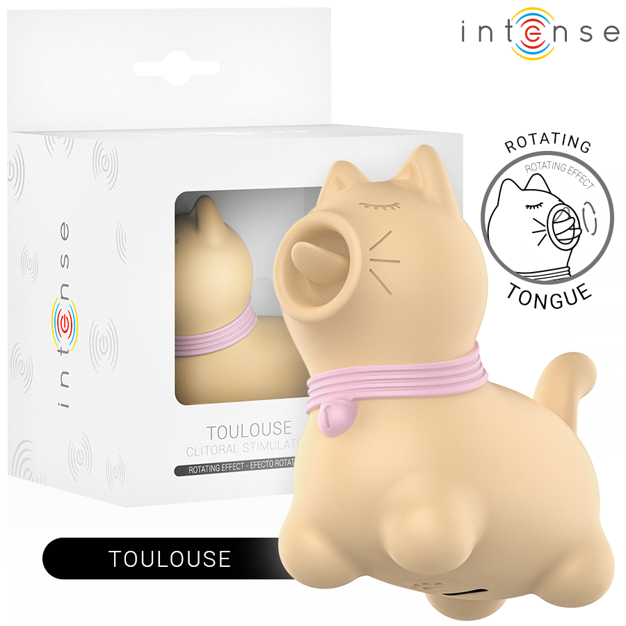 Comprar Intense - Toulouse Estimulador Con Lengua Rotativa 360º Amarillo Intense - Toulouse Estimulador Con Lengua Rotativa 360º Amarillo