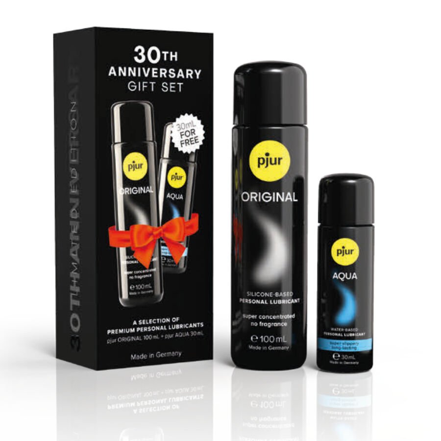 PJUR - SET 30TH ANIVERSARY PJUR ORIGINAL 100 ML + PJUR AQUA 30 ML DE REGALO PJUR