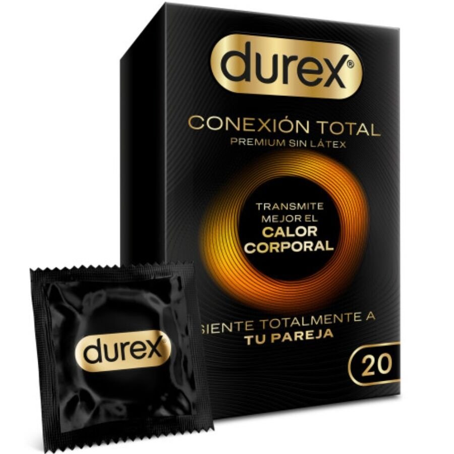 DUREX - CONEXIÓN TOTAL ULTRA FINO PLUS SIN LÁTEX 20 UNIDADES DUREX CONDOMS