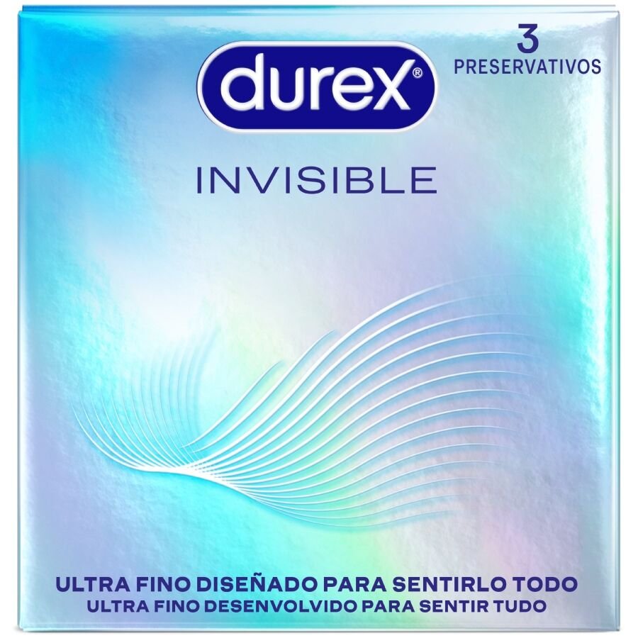 DUREX - INVISIBLE ULTRA FINO 3 UNIDADES DUREX CONDOMS