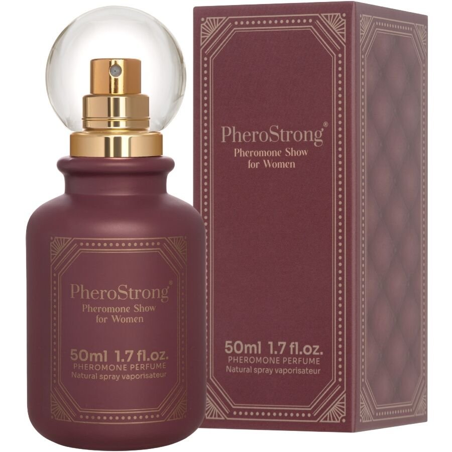 PHEROSTRONG - PERFUME CON FEROMONAS SHOW PARA MUJER 50 ML PHEROSTRONG