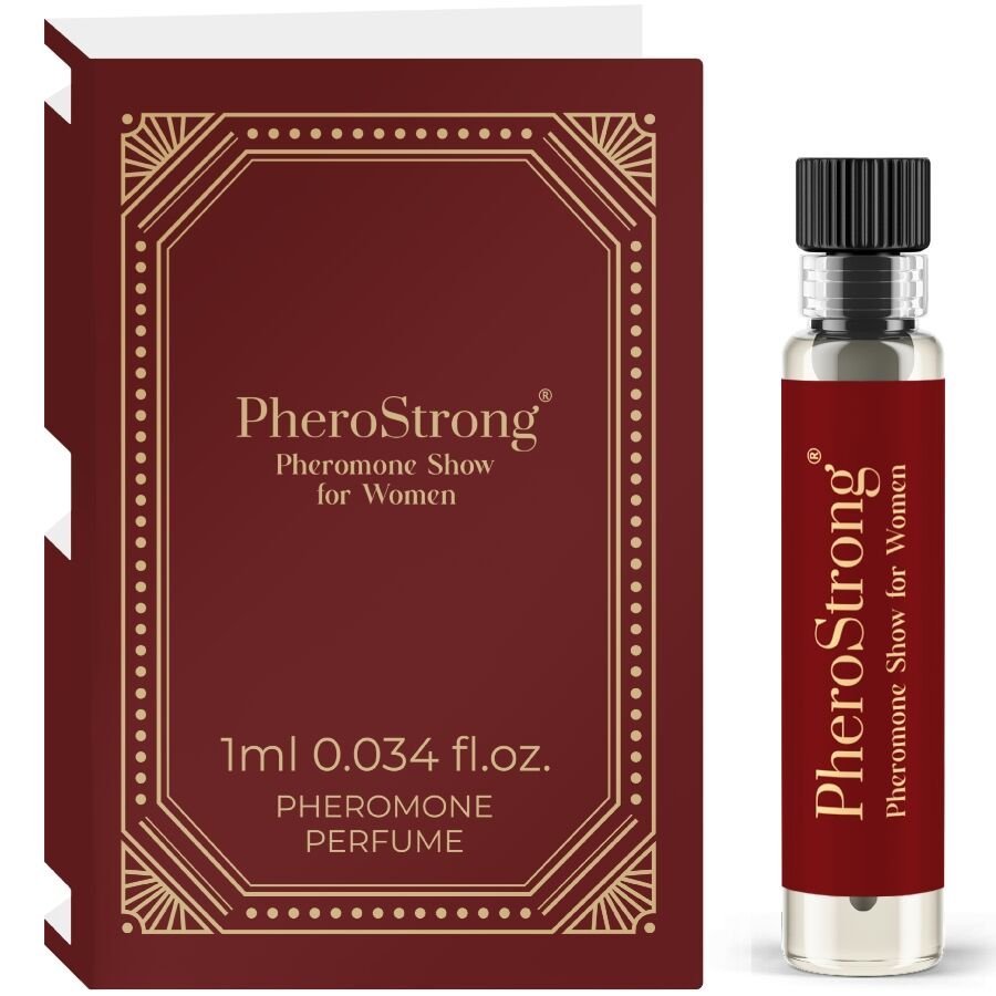 PHEROSTRONG - PERFUME CON FEROMONAS SHOW PARA MUJER 1 ML PHEROSTRONG