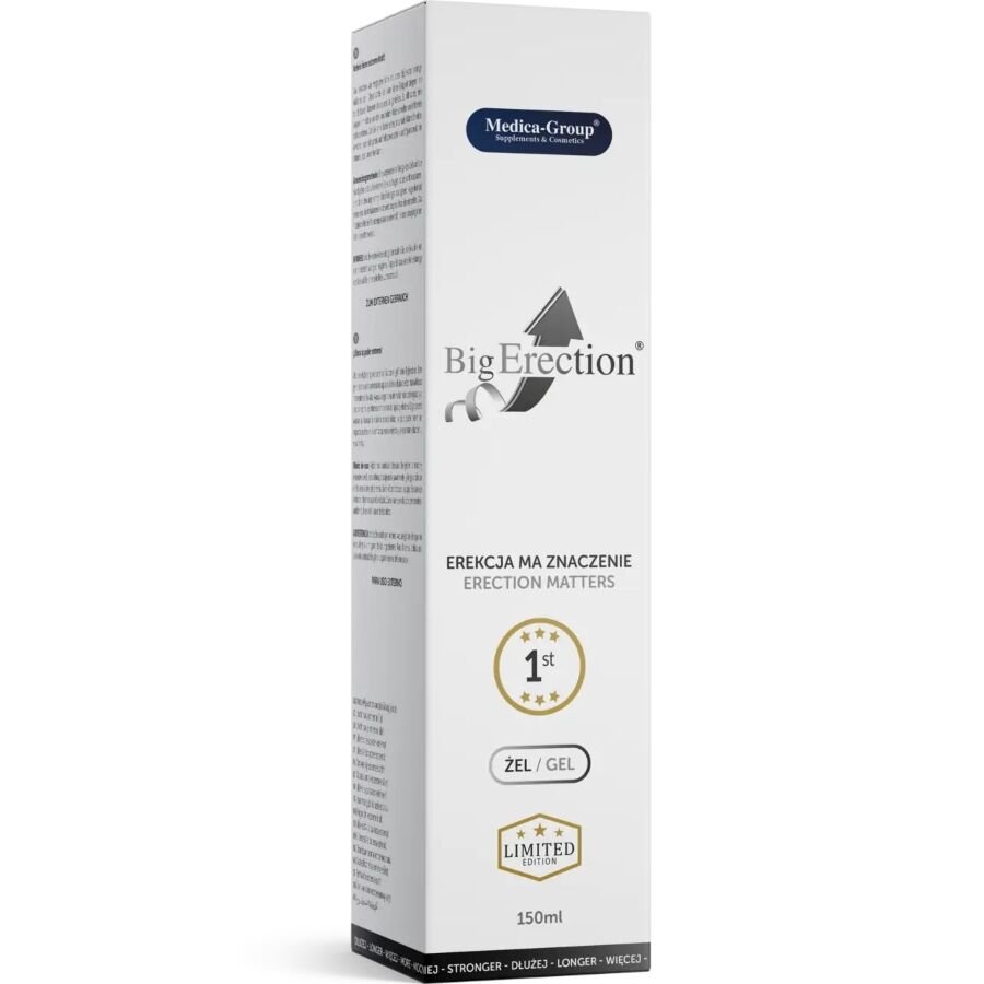 MEDICA GROUP - BIG ERECTION GEL INTIMO PARA HOMBRE 150 ML