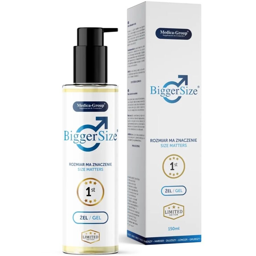 MEDICA GROUP - BIGGER SIZE GEL INTIMO PARA HOMBRE 150 ML