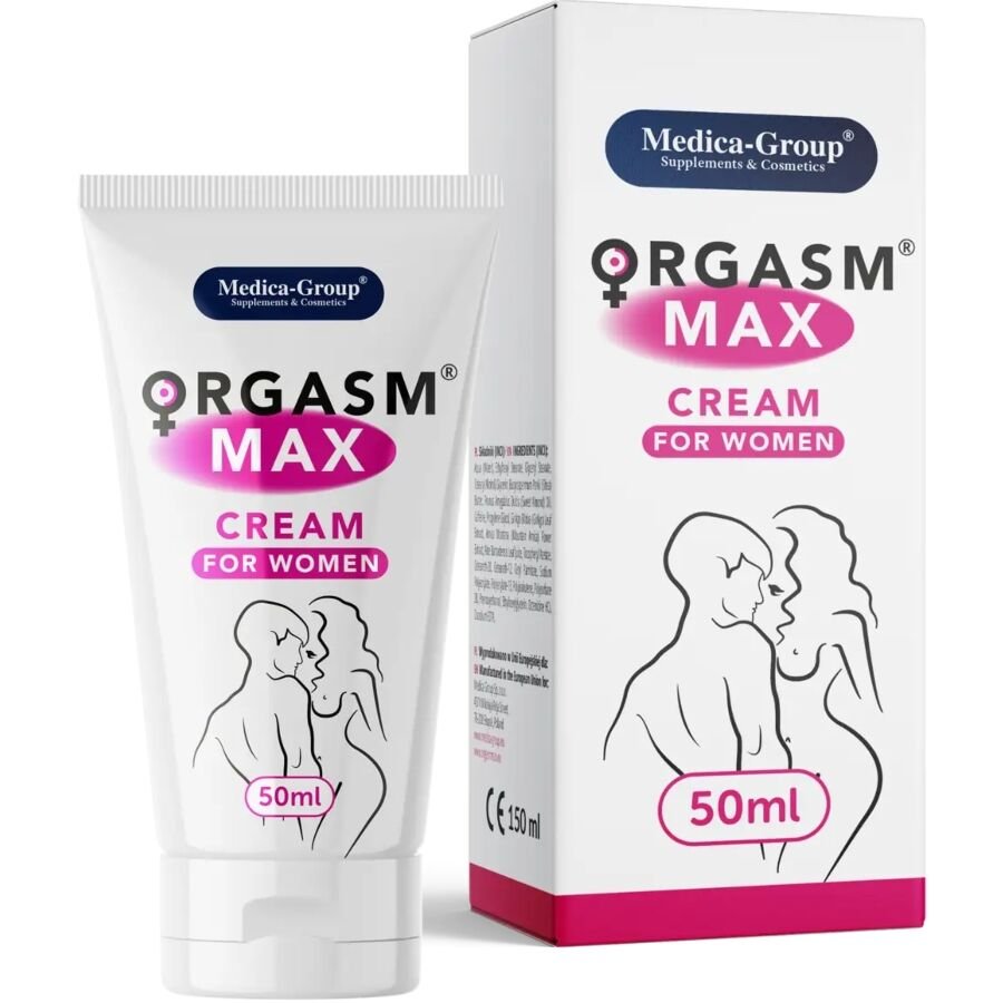 MEDICA GROUP - ORGASM MAX CREMA INTIMA PARA MUJER 50 ML