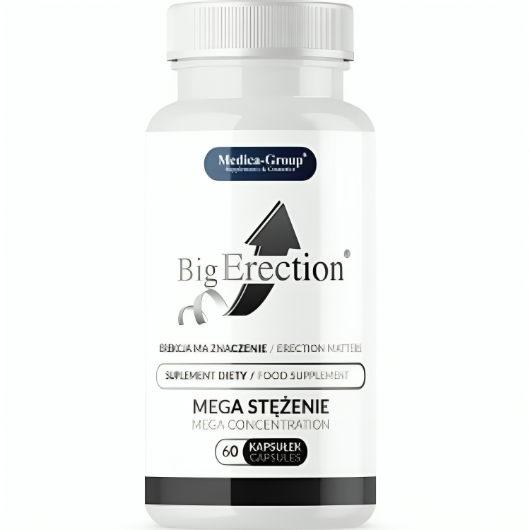MEDICA GROUP - BIG ERECTION POTENCIADOR HOMBRE 60 CÁPSULAS MEDICA GROUP