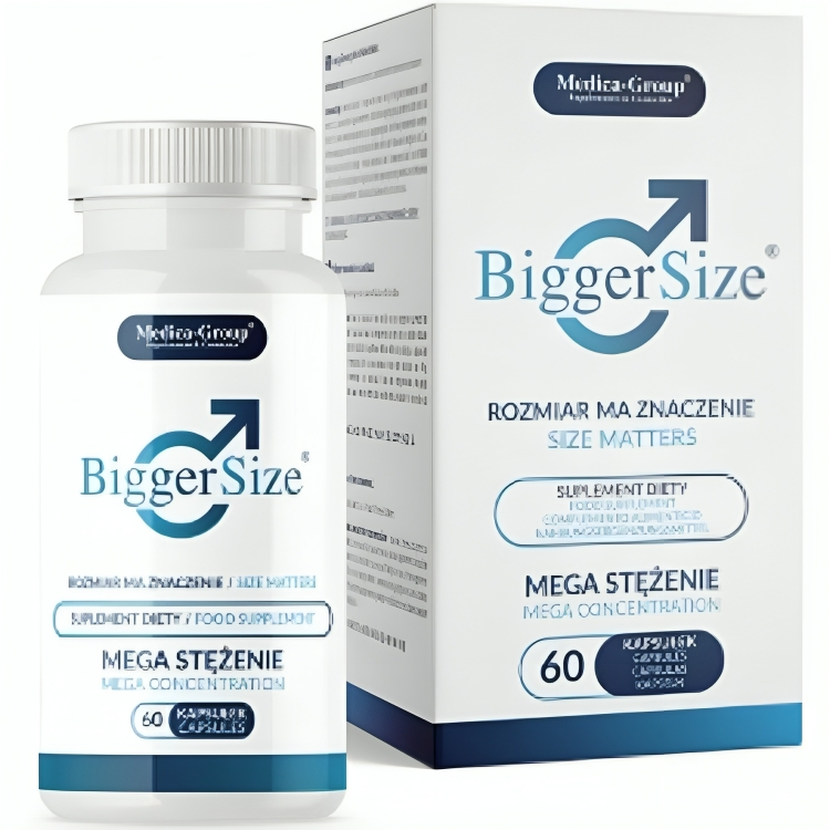 MEDICA GROUP - BIGGER SIZE AUMENTO PENE 60 CÁPSULAS
