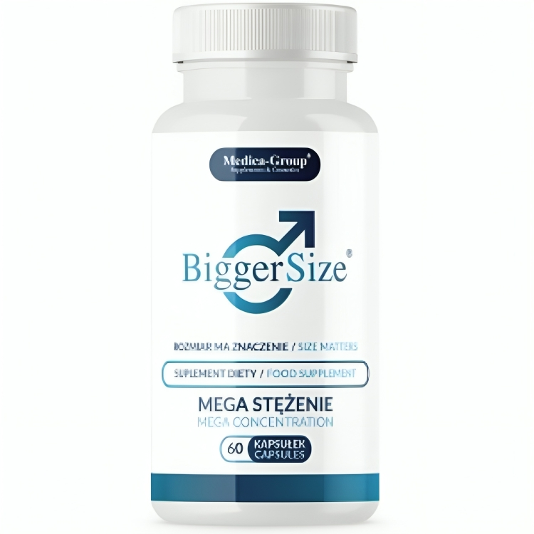 MEDICA GROUP - BIGGER SIZE AUMENTO PENE 60 CÁPSULAS MEDICA GROUP