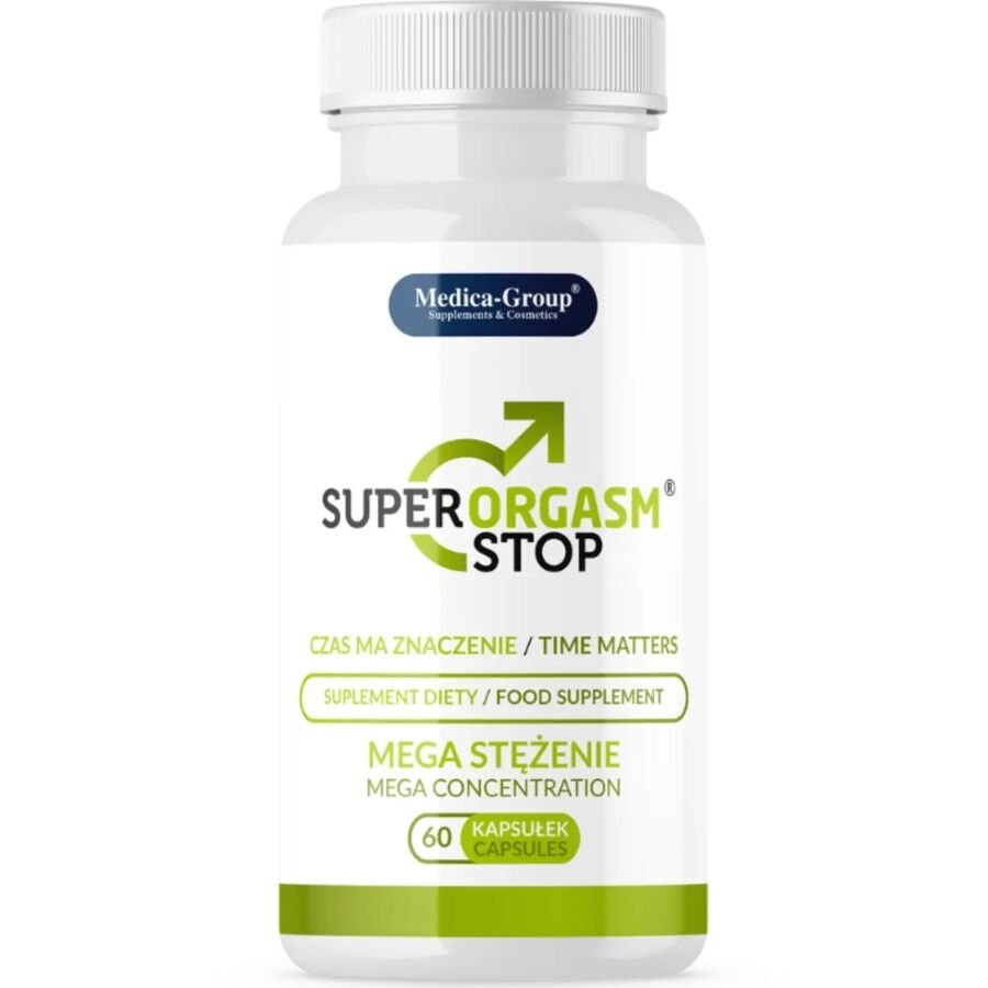 Comprar Medica Group - Super Orgasm Stop Retardante Para Hombre 60 Cápsulas