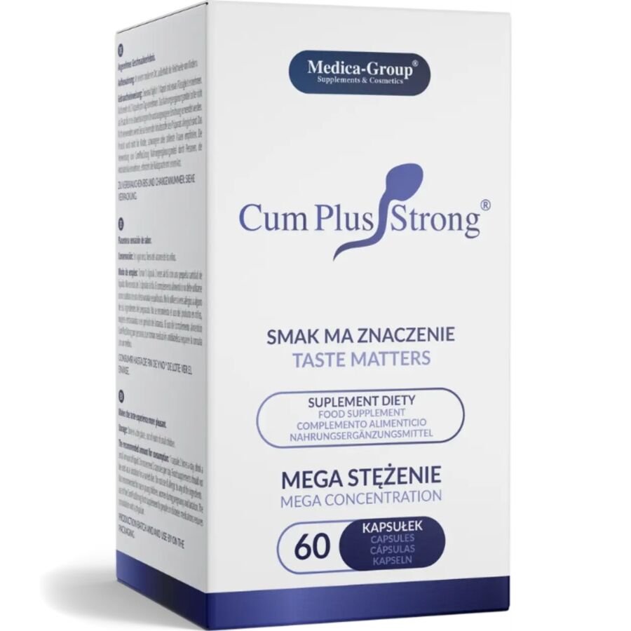 MEDICA GROUP - CUM PLUS STRONG AUMENTO SEMEN 60 CÁPSULAS