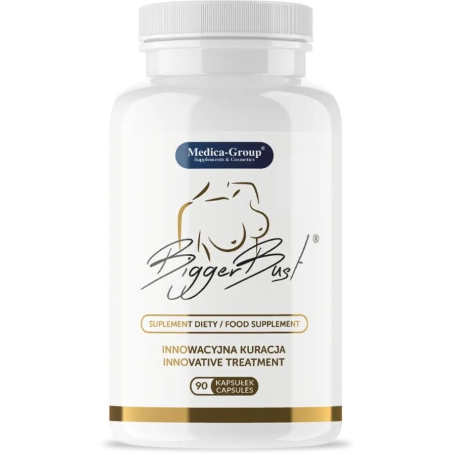 MEDICA GROUP - BIGGER BUST REAFIRMACIÓN DEL PECHO 90 CÁPSULAS MEDICA GROUP