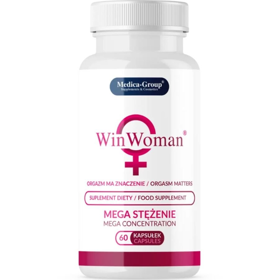 MEDICA GROUP - WIN WOMAN AUMENTO LÍBIDO FEMENINO 60 CÁPSULAS MEDICA GROUP