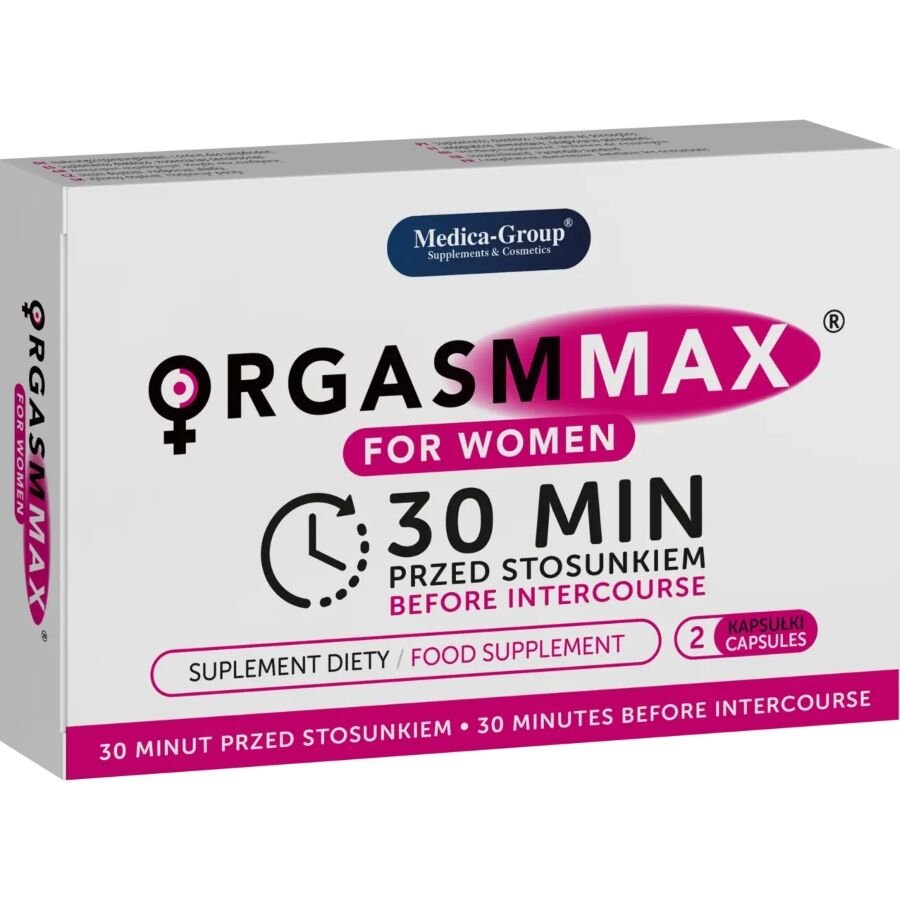 Comprar Medica Group - Orgasm Max Cápsulas Para Mujer 2 Uds Medica Group - Orgasm Max Cápsulas Para Mujer 2 Uds