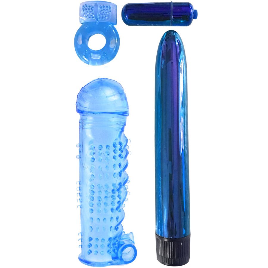 CLASSIX - KIT DE PLACER PARA PAREJAS AZUL CLASSIX
