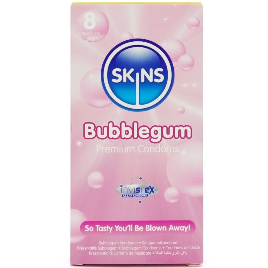 Comprar Skins - Preservativos Premium Sabor Chicle Pack 8 Skins - Preservativos Premium Sabor Chicle Pack 8