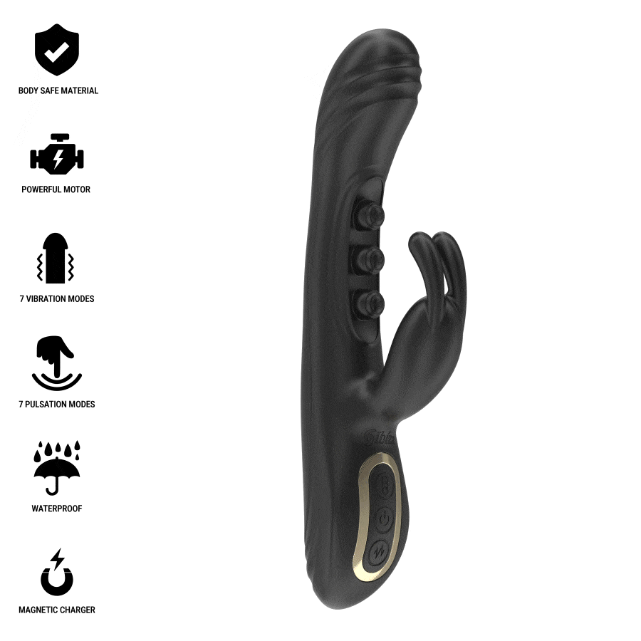 Ibiza - Vibrador Rabbit Perlas Con Pulsación IBIZA - VIBRADOR RABBIT PERLAS CON PULSACIÓN