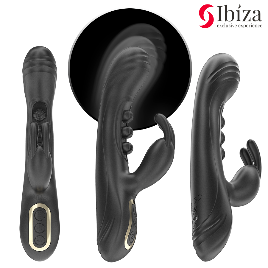 Ibiza - Vibrador Rabbit Perlas Con Pulsación IBIZA - VIBRADOR RABBIT PERLAS CON PULSACIÓN