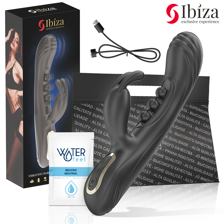 Comprar Ibiza - Vibrador Rabbit Perlas Con Pulsación IBIZA - VIBRADOR RABBIT PERLAS CON PULSACIÓN IBIZA TECHNOLOGY
