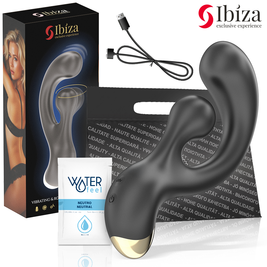 IBIZA - ESTIMULADOR VIBRADOR Y ROTATORIO IBIZA TECHNOLOGY
