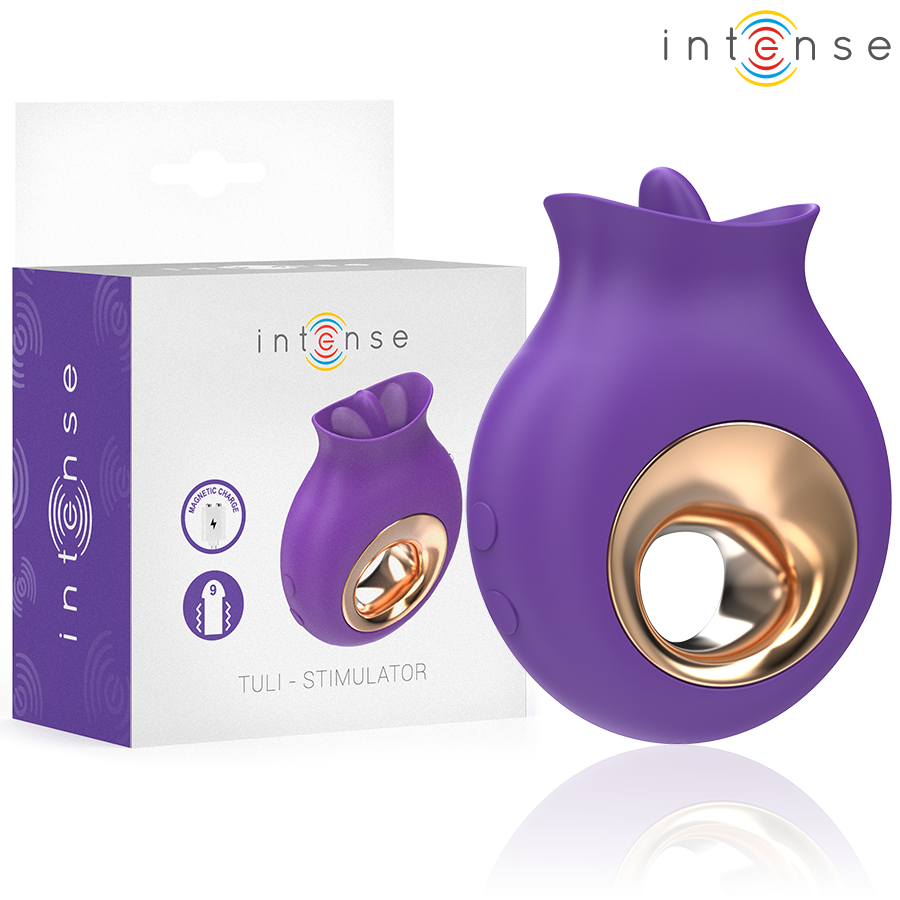 Comprar Intense - Tuli Estimulador Clítoris 9 Vibraciones & 9 Oscilaciones Morado