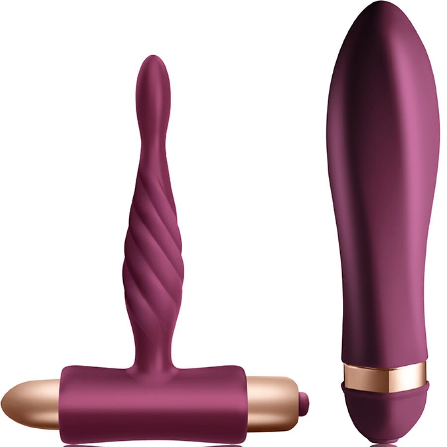 Comprar Climaximum - Dare Kit Vibrador Trenzado + Plug Anal Principiantes Climaximum - Dare Kit Vibrador Trenzado + Plug Anal Principiantes