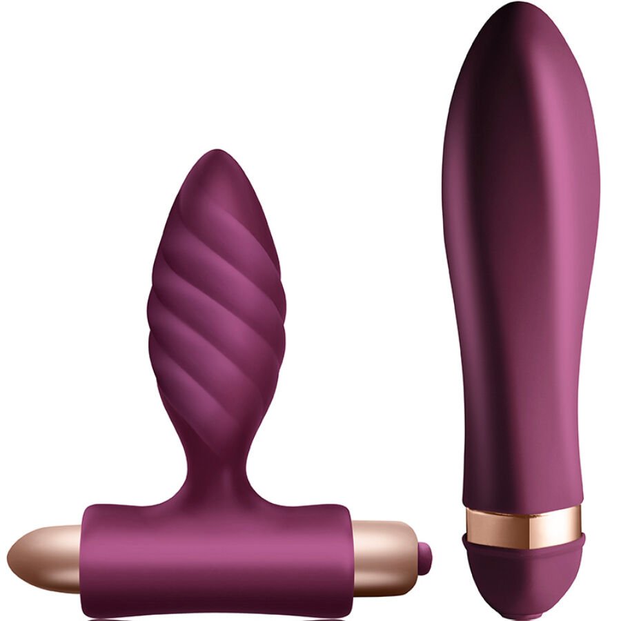 Comprar Climaximum - Desire Kit Vibrador + Plug Anal Trenzado Climaximum - Desire Kit Vibrador + Plug Anal Trenzado