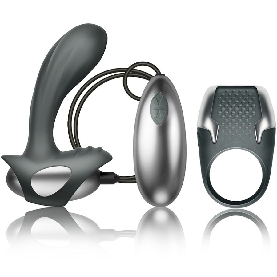 Comprar Climaximum - Excite Kit Anillo Para Pene + Masajeador Próstata Con Cable Climaximum - Excite Kit Anillo Para Pene + Masajeador Próstata Con Cable