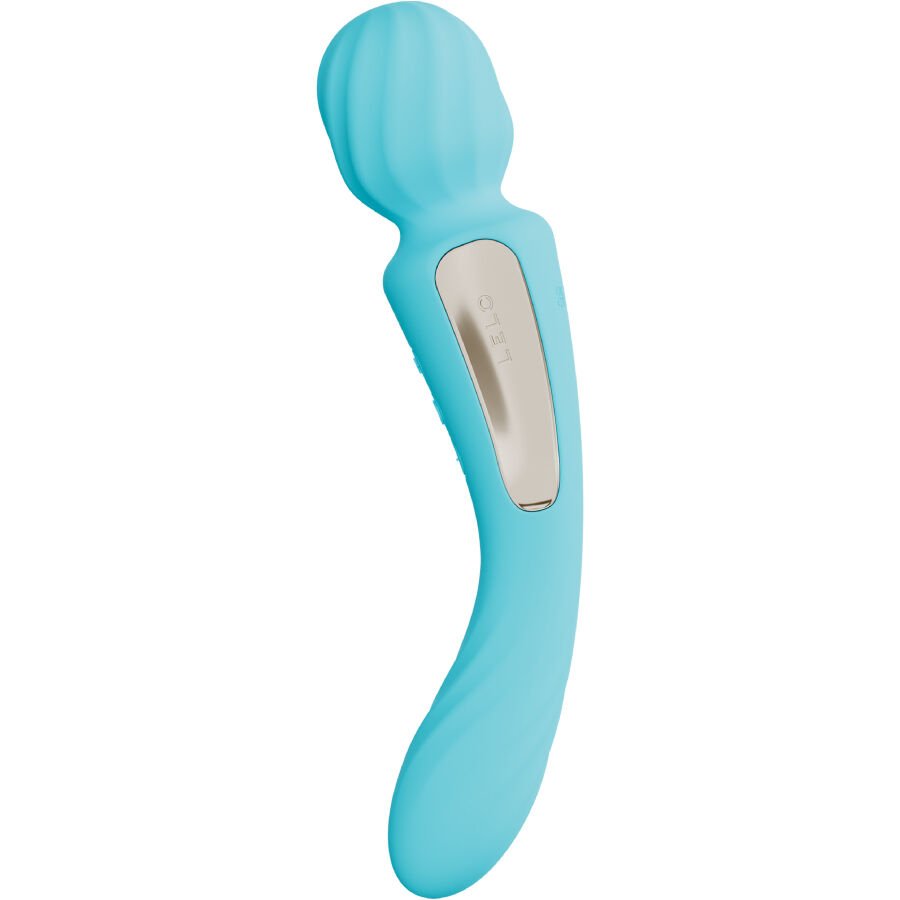 LELO - SWITCH VIBRADOR WANDA ESTIMULACIÓN DOBLE CELESTE LELO