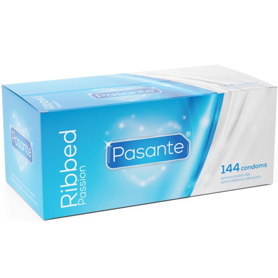 Comprar Pasante - Ribbed Passion Preservativos Caja 144 Unidades