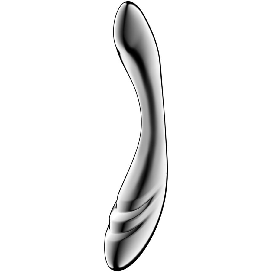 SATISFYER - PURE GRAVITY 3 DILDO ACERO INOXIDABLE DOBLE USO SATISFYER DILDO