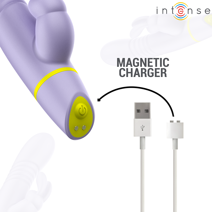 INTENSE - HELEN ESTIMULADOR RABBIT & VIBRADOR THRUSTING