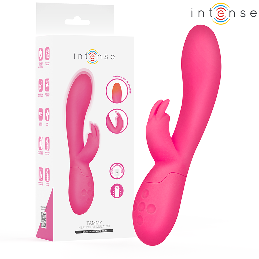 INTENSE - TAMMY RABBIT STIMULATOR WITH HEAT INTENSE HIGH TECH
