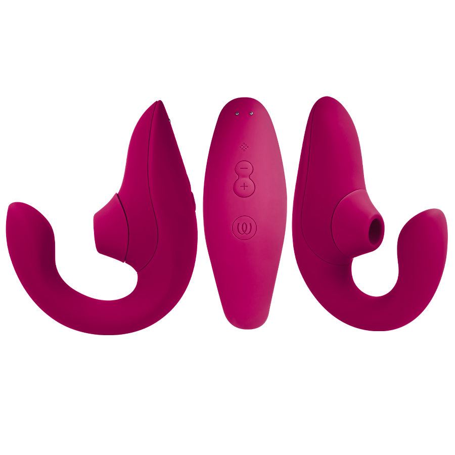 WOMANIZER - BLEND ESTIMULADOR VIBRADOR RABBIT FUCSIA
